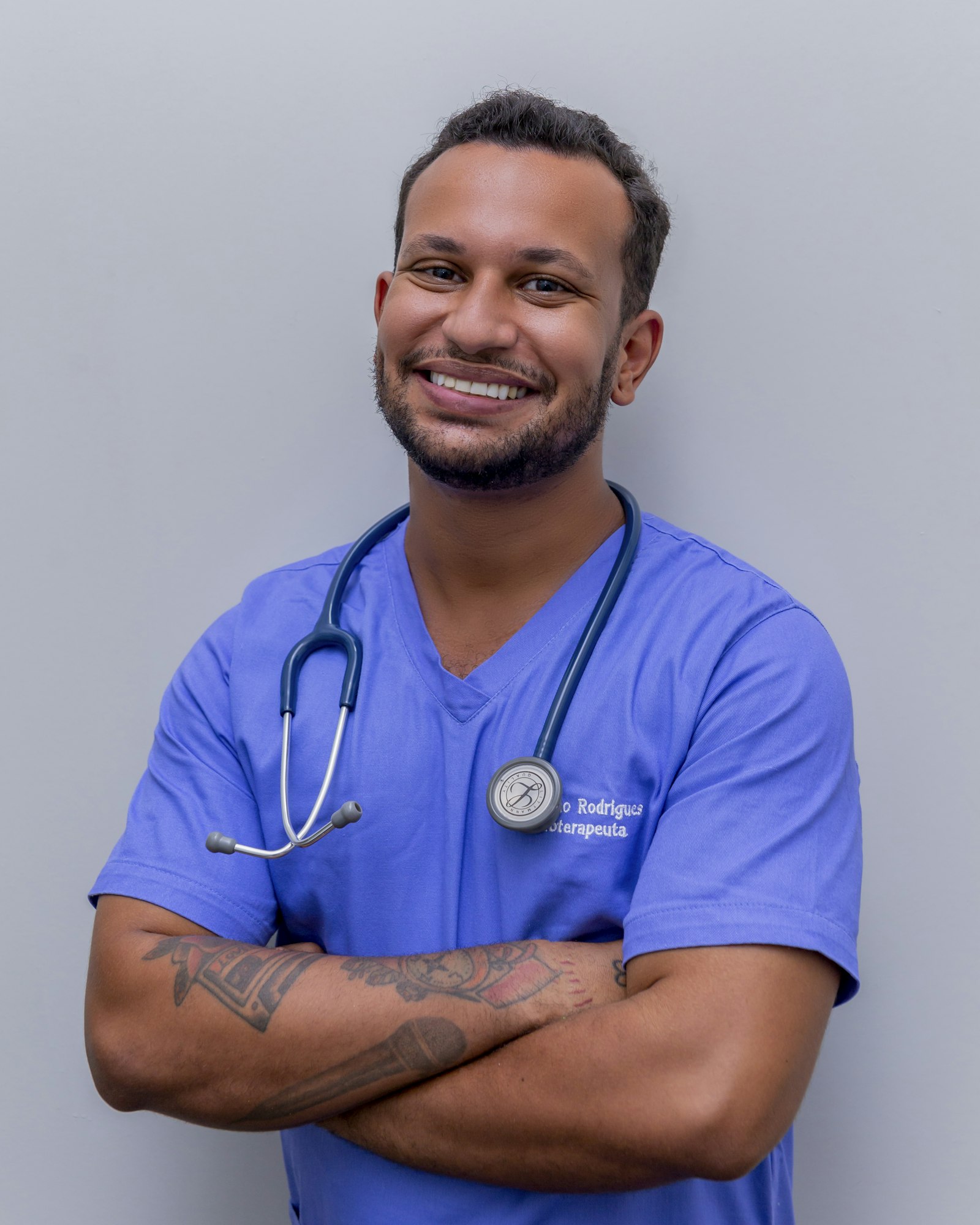 A doctor working